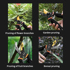 Labor-Saving Gardening Pruning Trees Cut Pruning Shears Scissors For Bonsai/Fruit Tree/Flowers/Branches Garden Pruner