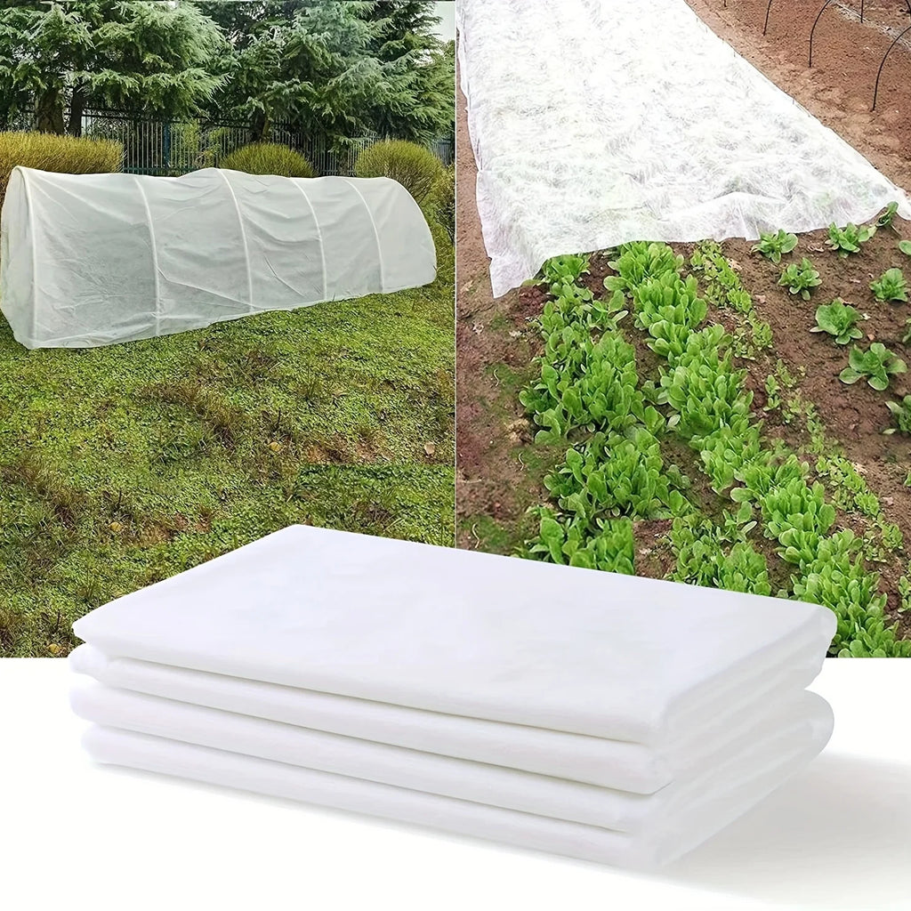 Plant Cold Protection Cover Thickened Floating Surface Covering Cloth160cm×1000cmNon-woven Fabric Vegetable and Fruit Tree Frost