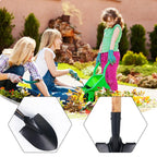 50cm Digging Shovel Mini Manganese Steel Shovels Trowel Waterproof Rustproof Garden Scoop Coated Surface for Camping Outdoor