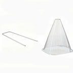 Plant Protection Collar, 20pcs - Transparent PET Material, Ideal for Vegetable Seedlings and Flower Growth, Four-season Care, Pr