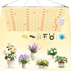 LED Grow Light 500W 600W 800W 1000W Diode Full Spectrum Silent Quantum Board Used for Greenhouse Tent Hydroponic Plant