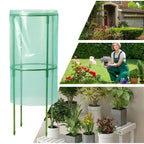 FLYY-Plastic Plant Seedling Cover- For Garden For Vegetable Fruit Flower Yard Patio Greenhouse Outdoor Use-For Gardening Protect
