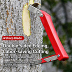 Tree Bark Scraper Pruning Knife Fruit Tree Ring Cutting Grafting Tool Multifunctional Peeling Knife