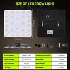 LED Grow Light 500W 600W 800W 1000W Diode Full Spectrum Silent Quantum Board Used for Greenhouse Tent Hydroponic Plant