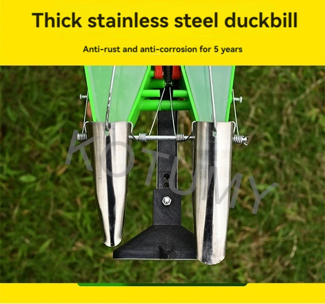 Manual Fertilizer All-in-one Machine Applicator Handheld Seeder Seed Drill Planting Corn Peanut Soybean Planter Garden Agricultu