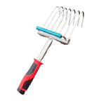 Hand Rake Weeding Versatile Handheld Gardening Tool for Lawn Beach Backyard