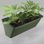 1PC Hanging Garden Plant Wall Flower Pot Container Wall Hanging Vertical Green wall-mounted Plastic Planting Box Home Decor