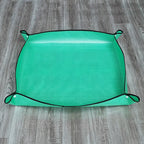 50*50cm Flower Pots Transplanting Mats Gardening Planting Mat Pe Plant Repotting Mat Foldable Waterproof Gardening Potting Pad