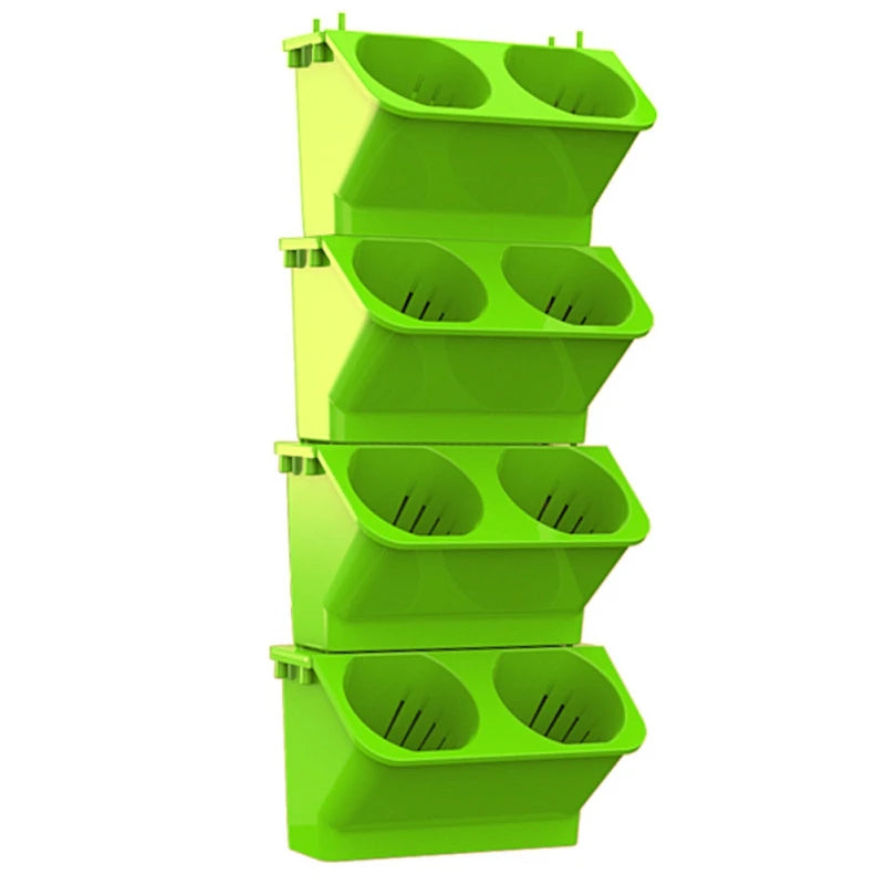 Wall Hanging Planter Vertical Plant Pouch Pot Garden Planter Container Flowers Vegetables Herbs Indoor Outdoor Garden Decoration
