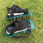 Lawn Aerator Spikes Shoes Grass Cultivator Shoes Spikes Nail Aerators Yard Garden Tool Soil Scarifiers Shoes Grass Cultivator