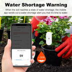 Tuya ZigBee Soil Moisture Tester Humidity Meter Farm Lawn Plants Flower Soil Monitor Sensor Hygrometer Convenient Gardening Tool