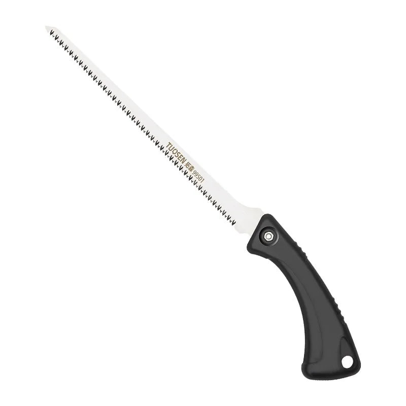 Tuosen Handsaw Garden Saw SK5 Steel Saw Tools W/ Wooden Handle Woodworking Saw 340mm Convenient For Wall Panel Bending