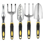 XMSJ 8PCS Multi-Function Garden Tool Hand Shovel/Triclaw Rake/Harrow/Drafter/Fork/Spade Loosening Potted Soil Planting Tools