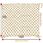 200x100cm Garden Plant Protective Fence Netting Mesh Framework Decoration For Garden Plant Cover Protection Pet Anti-Fall Net