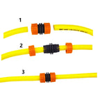 Garden Hose Connector 1/2' 3/4' 1' Inch Pipe Coupler Stop Water Connector 12mm 19mm 25mm Hose Bore Repair Joint Irrigation