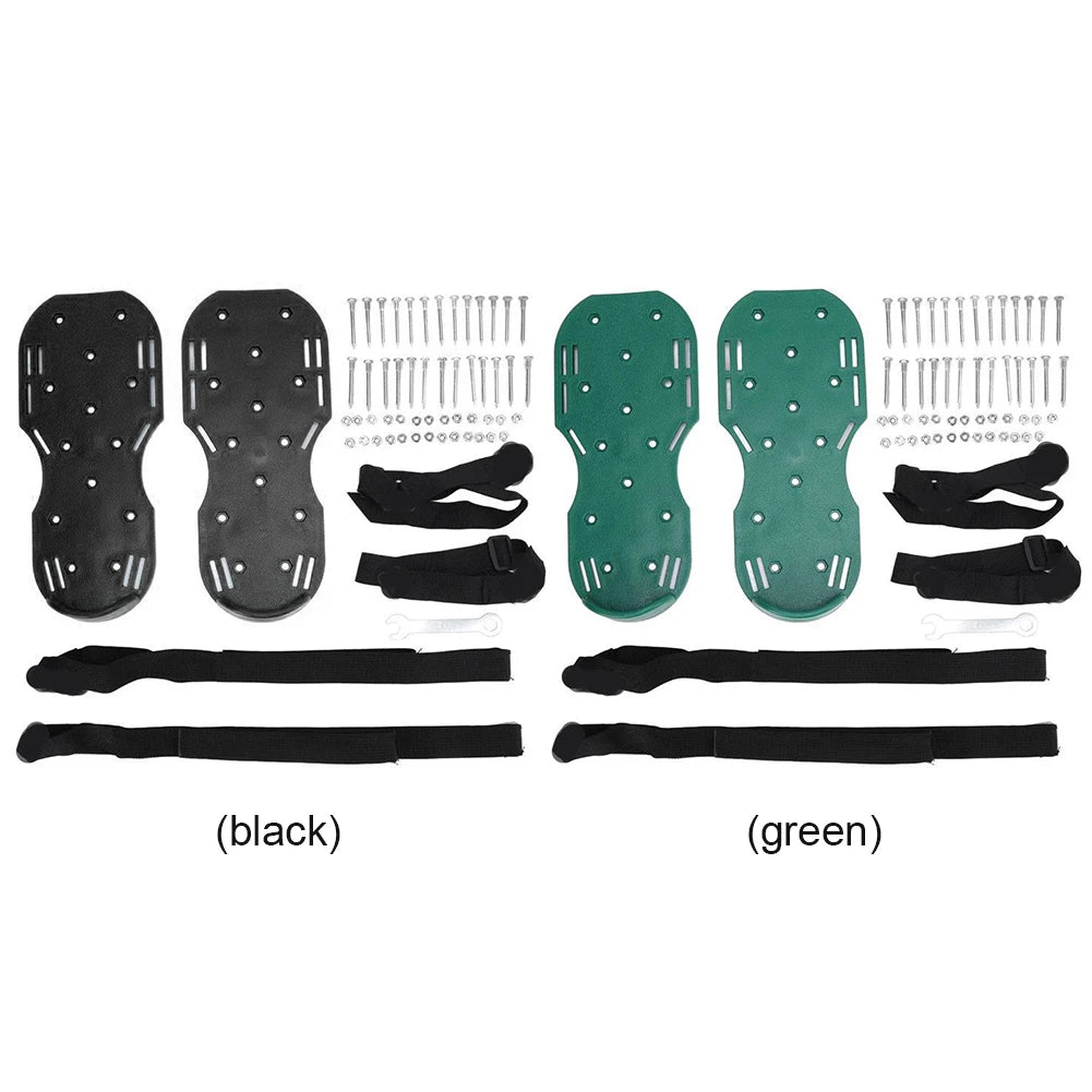 Lawn Aerator Spikes Shoes Grass Cultivator Shoes Spikes Nail Aerators Yard Garden Tool Soil Scarifiers Shoes Grass Cultivator