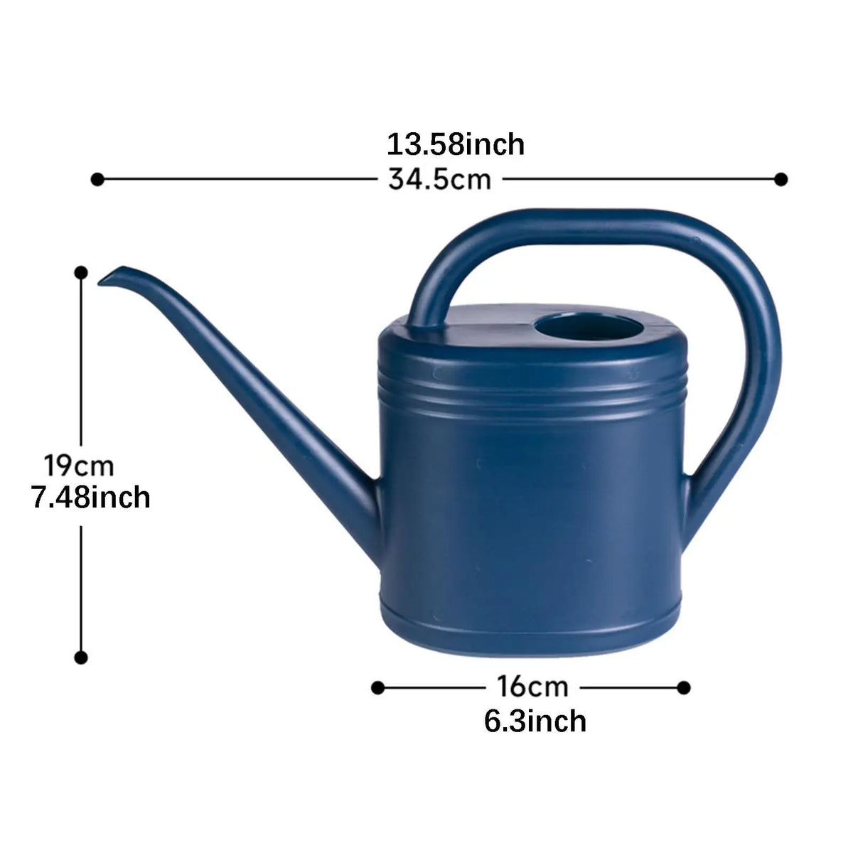 Watering Can Household Practical Modern for Home Office Saving Effort Lightweight Ergonomic Handle Watering Pot Easy to Use