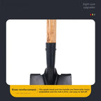 50cm Digging Shovel Mini Manganese Steel Shovels Trowel Waterproof Rustproof Garden Scoop Coated Surface for Camping Outdoor