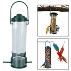 Bird Feeder Bird Feeding Tool Outdoor Decoration Hanging Pet Supplies Wild Bird Seed Feeder Garden Paddock